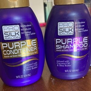 Purple Shampoo and Conditioner Set